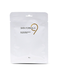 Skin Formula 9 Glow Sheet Mask Vitamin E